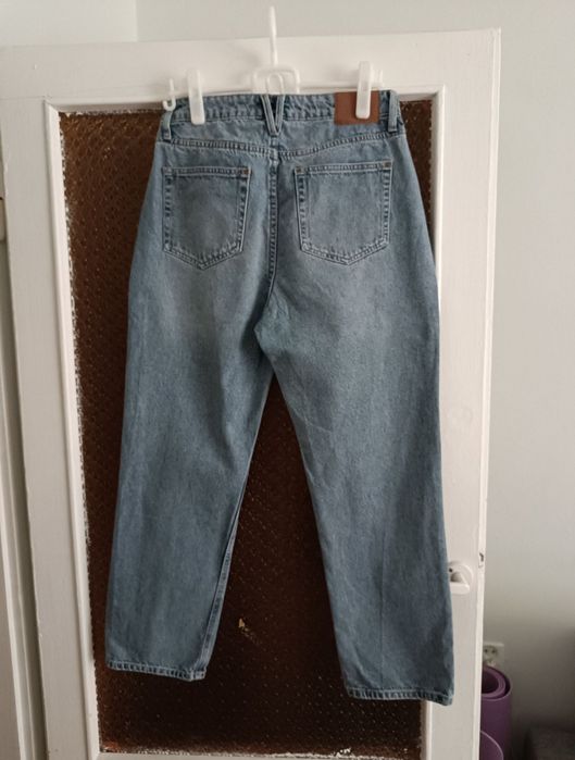 Dżinsy straight niebieskie Sinsay 40
