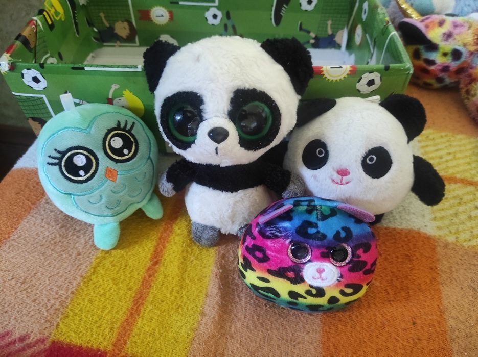 Іграшка антистрес м'яка маленька глазастік