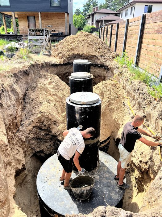 Септик під ключ Київська обл. | Вигрібні ями | Кільця бетонні