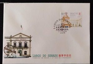 FDC - envelope do 1. dia - Largo do Senado - Macau - 1995