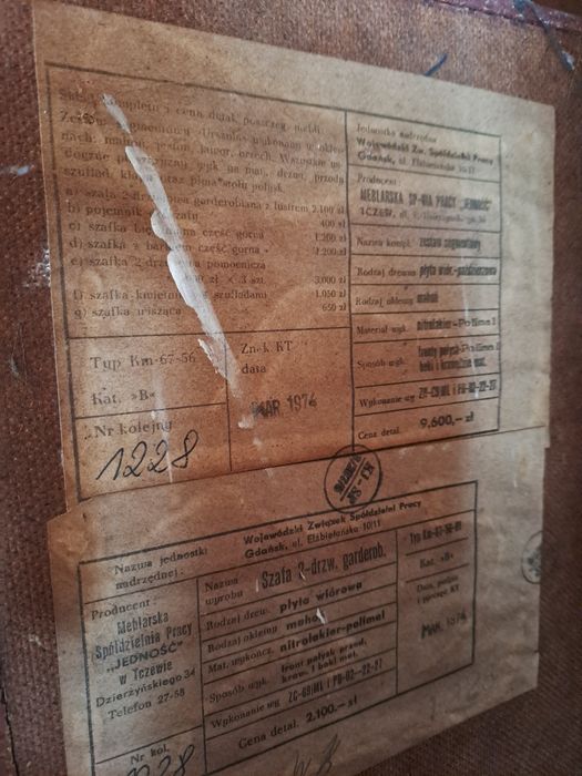 Zestaw Segmentowy "URSZULA" PRL