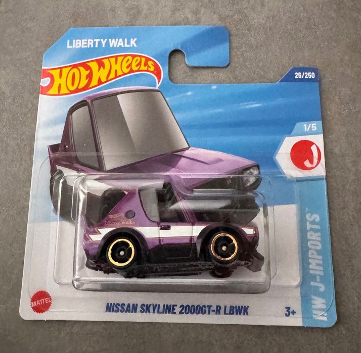 Hot Wheels Nissan Skyline 2000 GT-R LBWK Tooned 2025