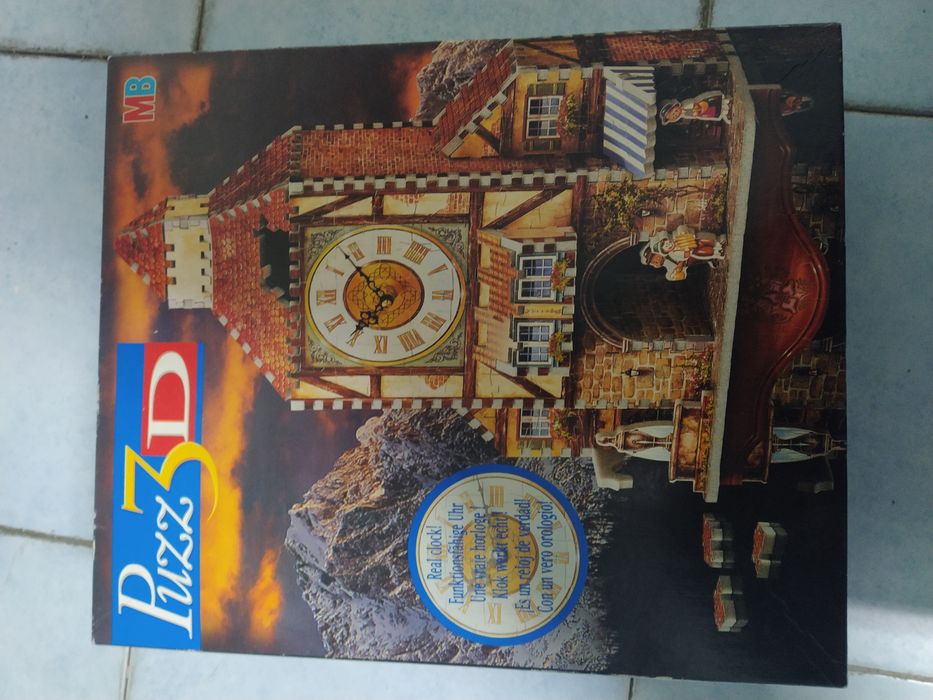 Puzzle 3D - Torre de Relógio da Baviera