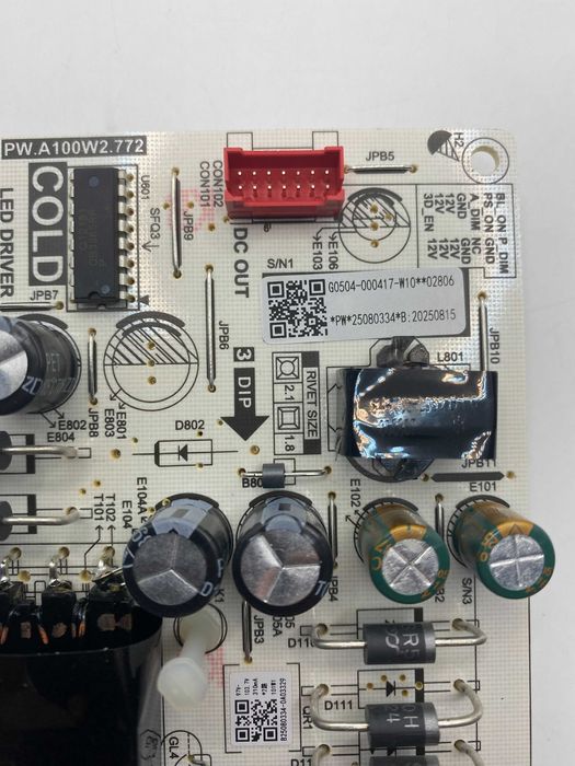 Zasilacz TV TCL PW.A100W2.772 | G0504-000417 310mA 55T6C Sprawny