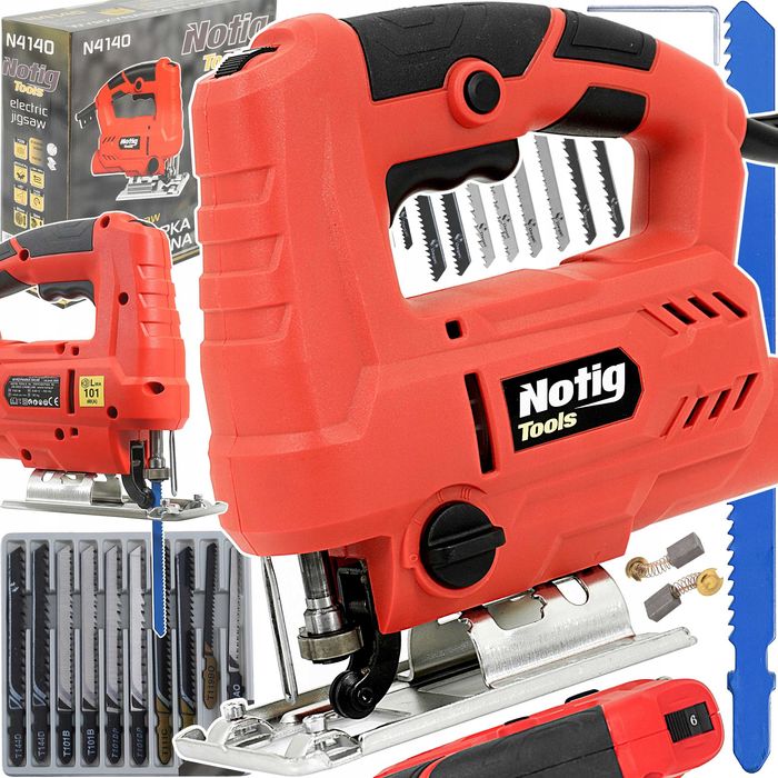 WYRZYNARKA ELEKTRYCZNA Przecinarka Piła Do Drewna Metalu 750W + OSTRZE