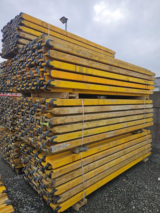 Sklejka szalunkowa żółta dźwigar h20 strop doka stemple budowlane