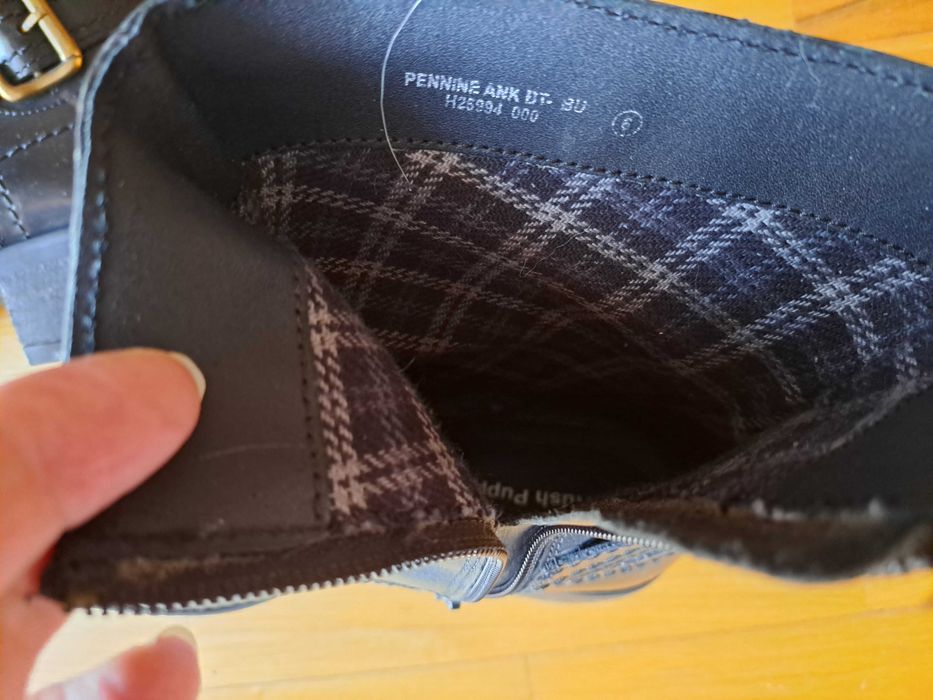 Botas pretas, 39, Hush Peppies