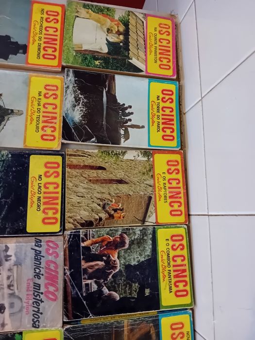 Conjunto de 21 Livros Colecção Os Cinco