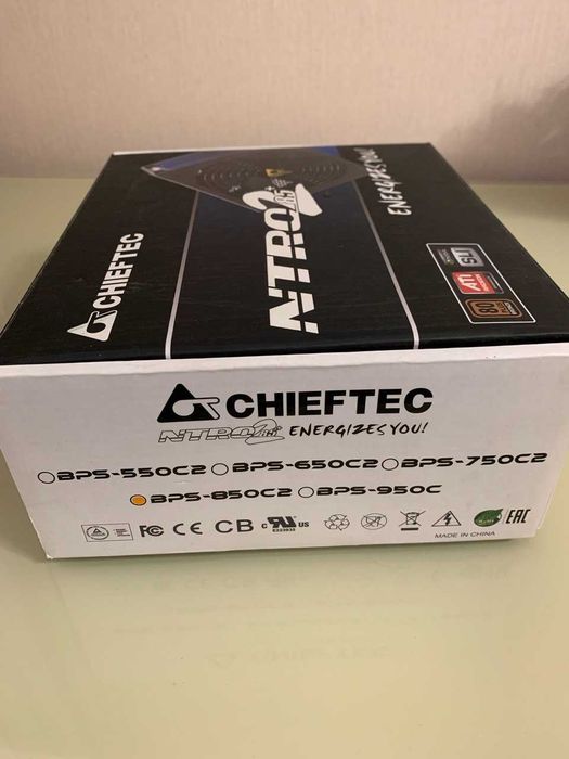 Блок живлення Chieftec Nitro 2 BPS-850C2 850W (80+ Bronze)