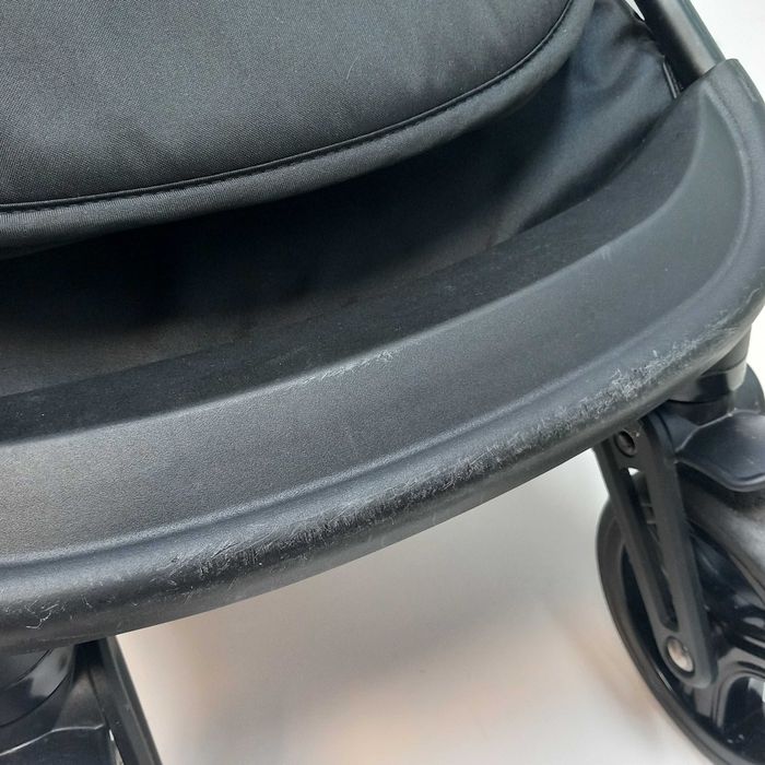 Wózek spacerowy Kinderkraft GRANDE PLUS  Czarny do 22 kg (B498)
