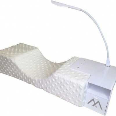 Almofada Apoio Pescoço + Suporte + Candeeiro Led