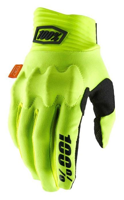 Rękawiczki do hulajnogi 100% COGNITO Glove yellow black S