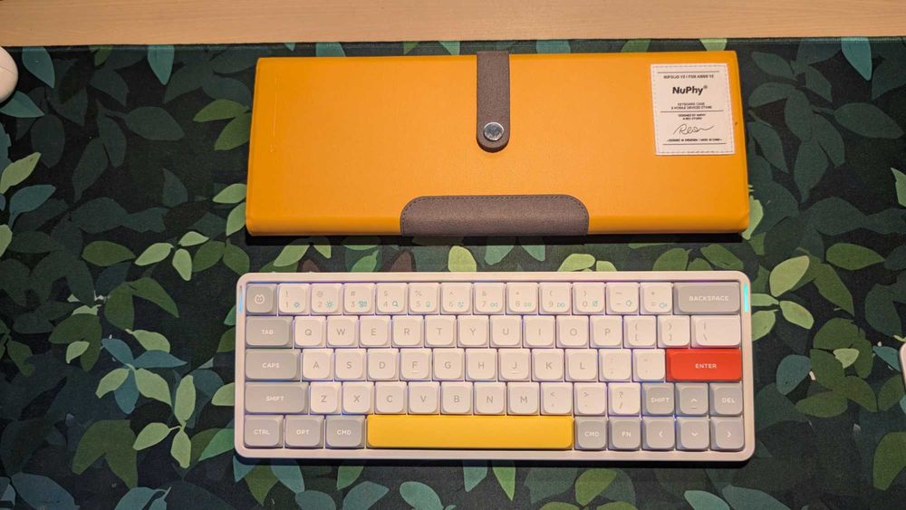 Nuphy Air60 V2 Ionic White, Cowberry (45gf), +cover