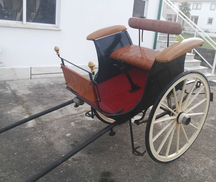 Charrete de um cavalo