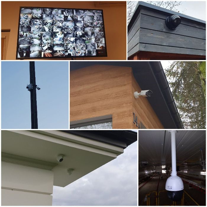 Montaż Kamer Monitoring CCTV Alarmu systemy alarmowe Napędy do bram