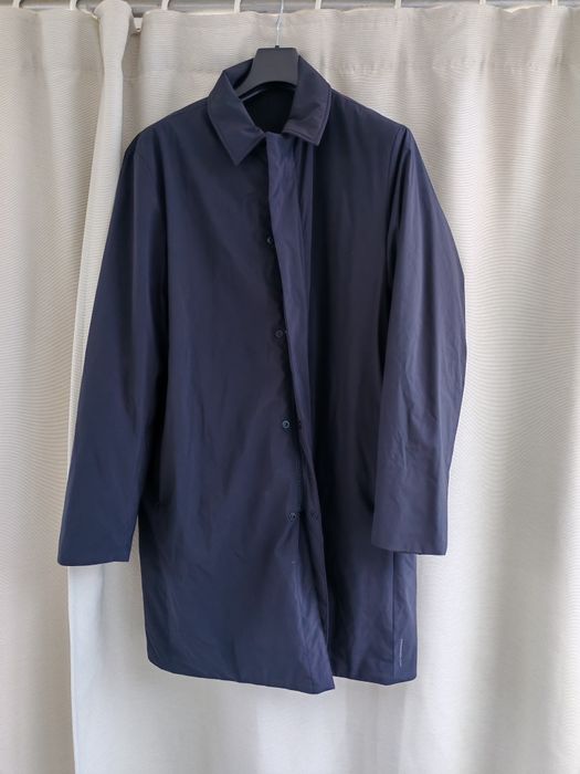 Sobretudo preto Mango XXL
