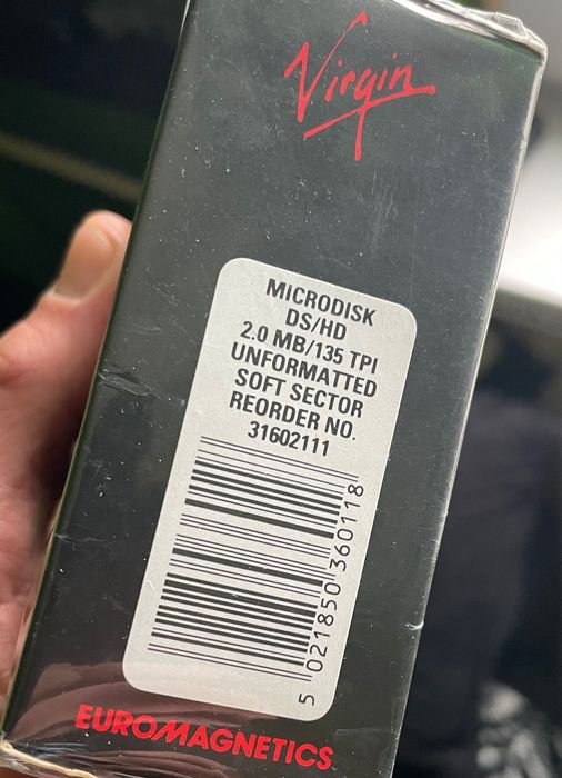 Virgin Floppy Discs 10pck. - Dyskietki Magnetyczne do Commodore/Atari NOWA CENA