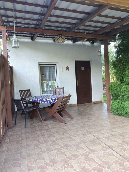 Działka ROD "Elana" 300 m², murowany domek z piętrem duży plac zabaw - Widok 6