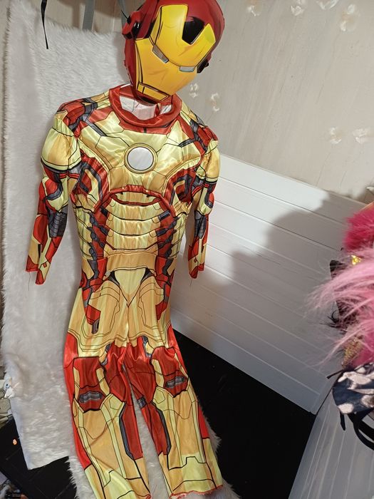 маскарадний костюм супергерой залізна людина железный человек 8-9 рокі