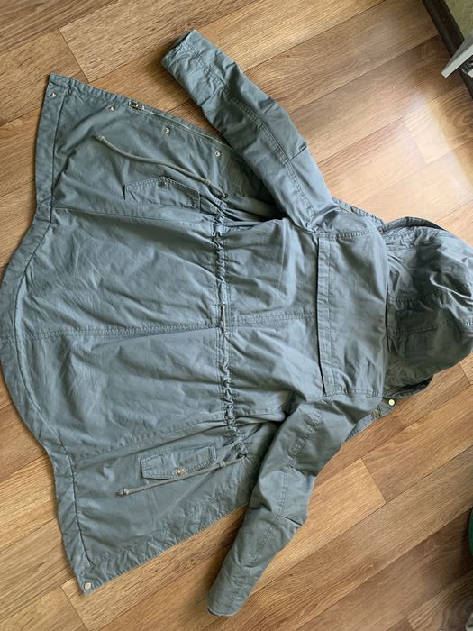 Женская парка H&M хаки, куртка, ветровка, карточка