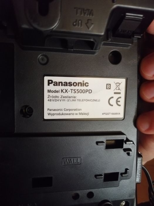 Telefon stacjonarny panasonic kx ts500pd