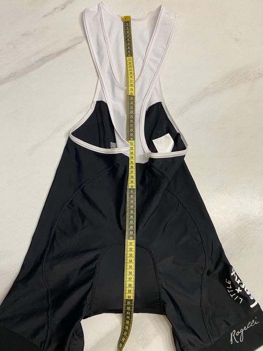 Rogelli Strój spodenki damskie kolarskie bibshorts czarny biały S 36