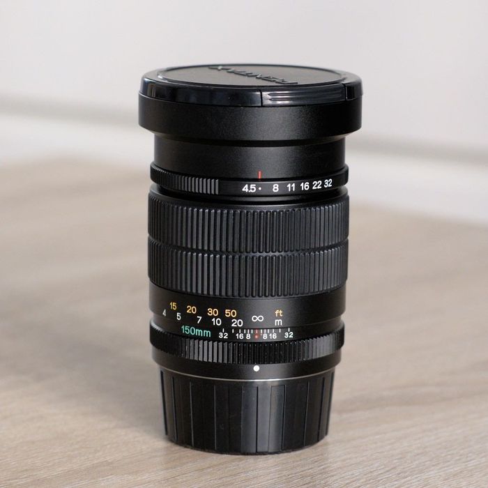 Mamiya 6 com lentes 75mm e 150mm