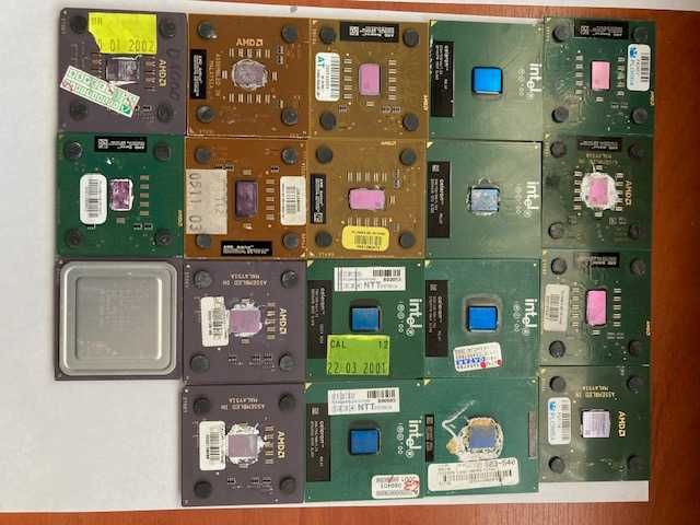 Procesor Intel i AMD - Kolekcja 145 szt. -  do negocjacji ;-)