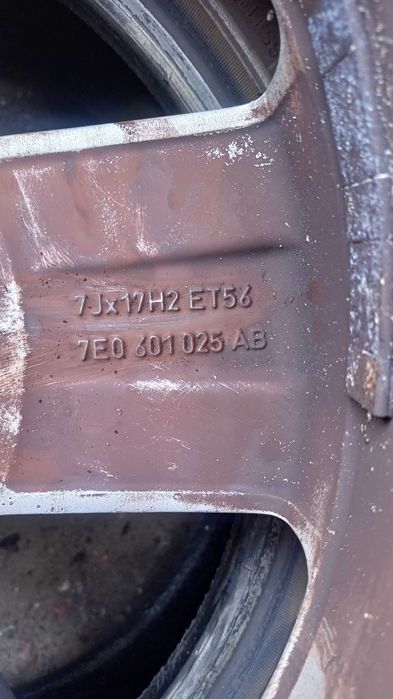 Felga aluminiowa Vw Transporter T5 T6 T7 Crafter 2 Man TGE 5x120 17"