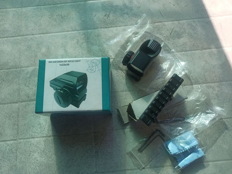 Коллиматорный прицел Walther 103HD на планку Weaver Picatinny