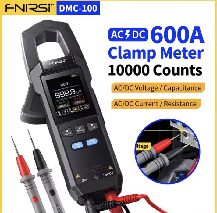 FNIRSI DMC-100 Струмовимірювальні кліщі-мультиметр
