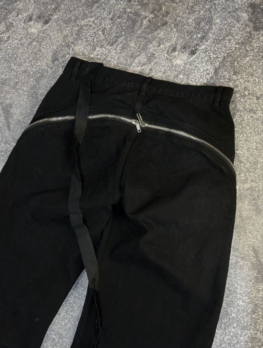 клеш Rick Owens bolan banana cut jeans opium archive джинси чорнi