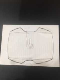 Vidro para candeeiro FARO -modelo 2000