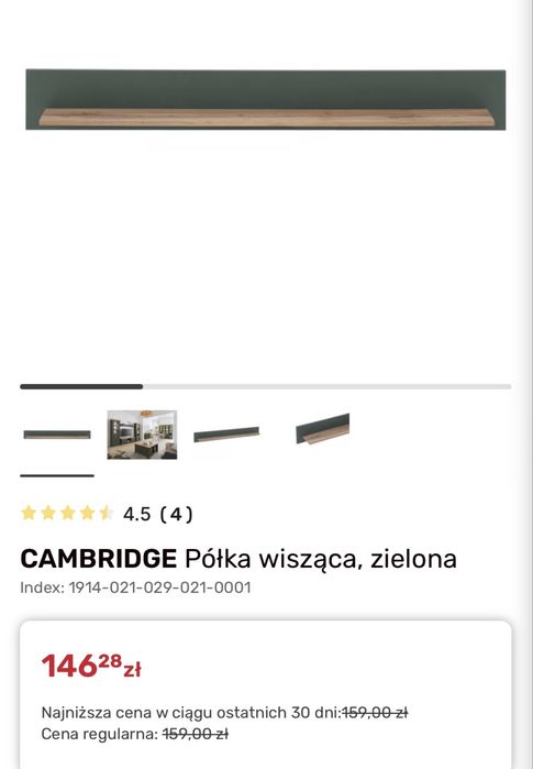 Komplet mebli Cembridge Agata