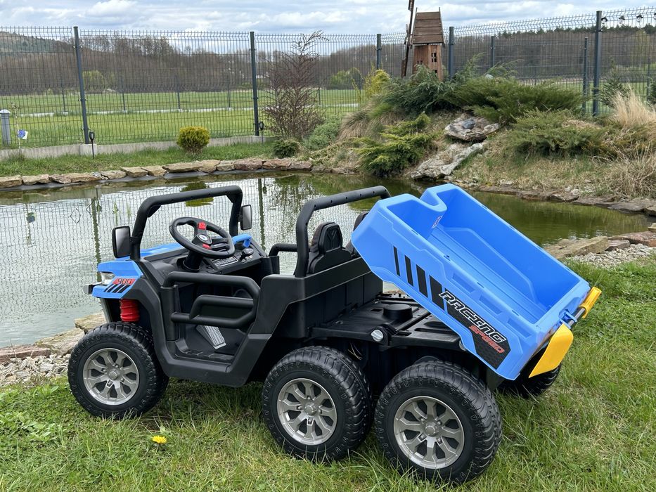 Auto na akumulator Ciężarówka 2x200 Watt 24 Volt Elektryczny kiper MP4