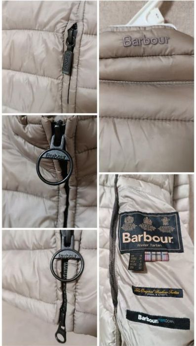 Стёганый пуховик стограмовка куртка barbour