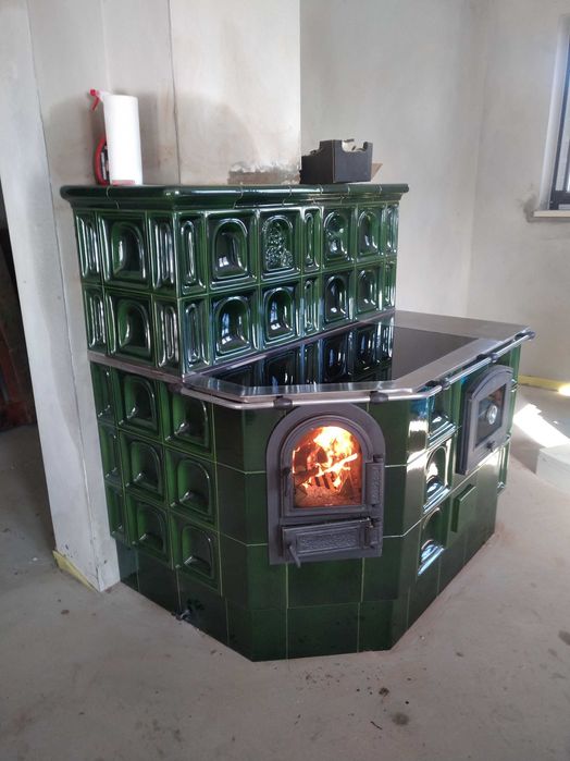 Zdun. Kafel 11x22. Kuchnia Kaflowa. Piec