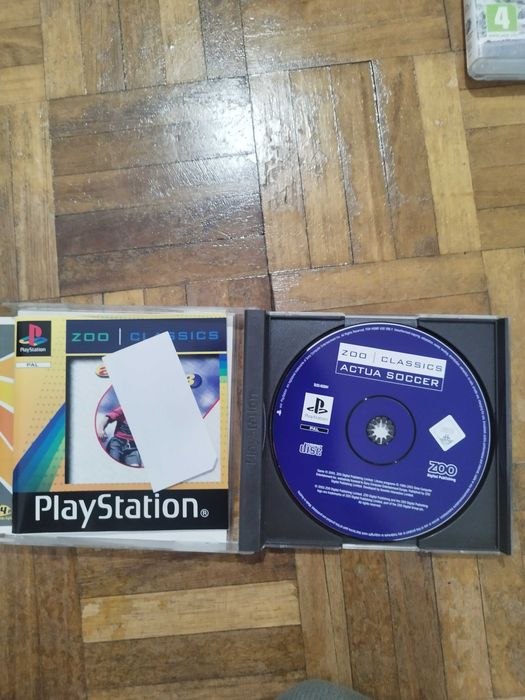 PS1 - ACTUASOCCER 3 - jogo