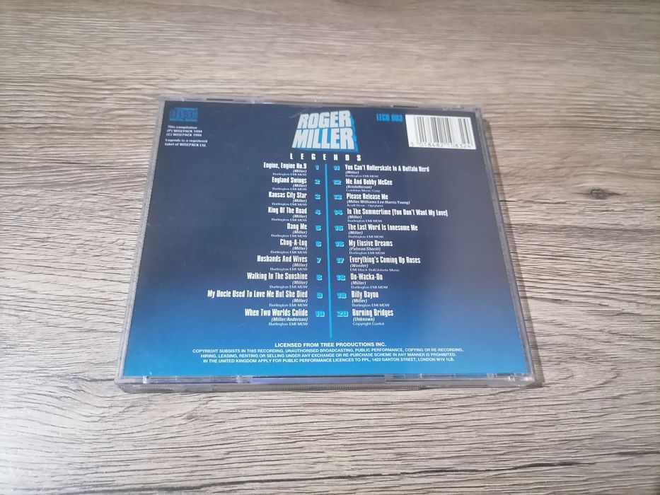 Roger Miller – Legends CD (5257)