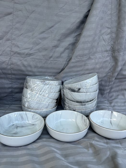 КЕРАМІЧНА МИСКА з мармуровим візерунком