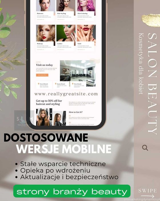 Tworzenie stron internetowych dla Firm i małych biznesów + Obsługa