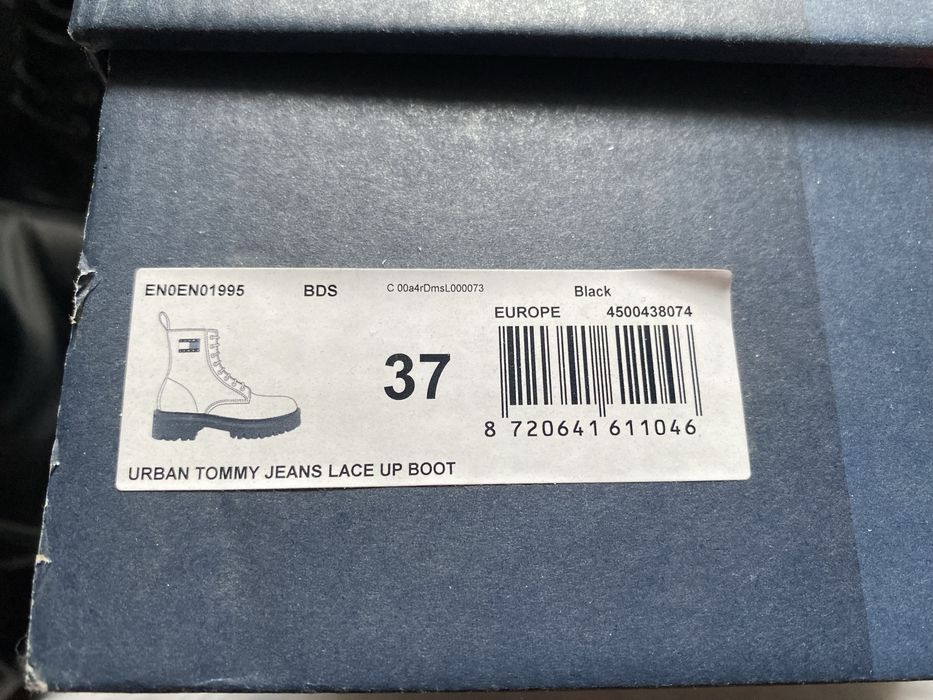 Trapery Urban Tommy Jeans Lace Up Bott rozmiar 37