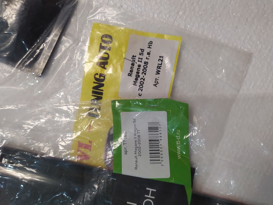 Дефлекторы окон, ветровики Рено Меган 2,3,4универсал, хетчбек