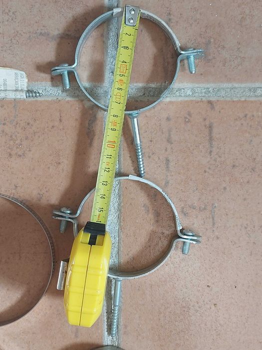Conjunto de 26 Braçadeiras de 65mm, 75mm, 90mm,100mm a 110mm, novas/não usadas