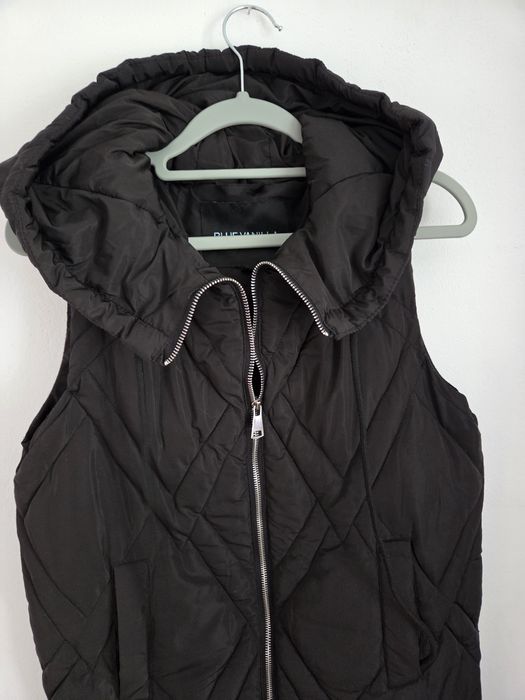 Blue Vanilla czarna kamizelka pikowana rozmiar S