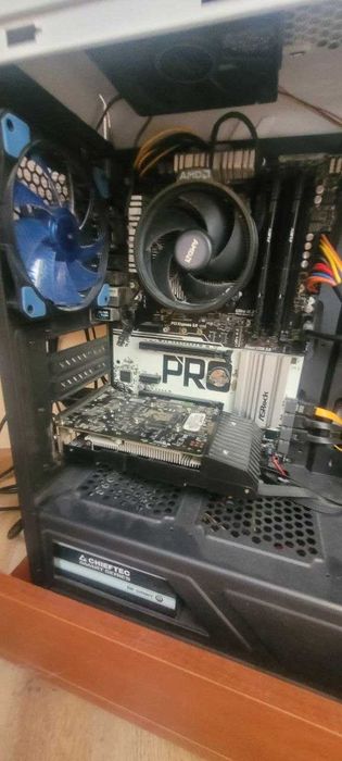 ПК AMD Ryzen 5 2600X, 4074 MHz, NVIDIA GeForce GTX 1050 Ti  4 Гб, 16 Гб DDR4, SSD 120 Гб