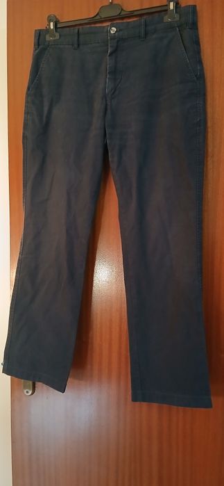 Calças homem sarja
