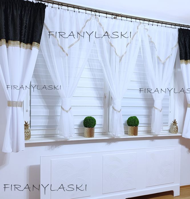 Nowość Firana balkonowa firany gotowe