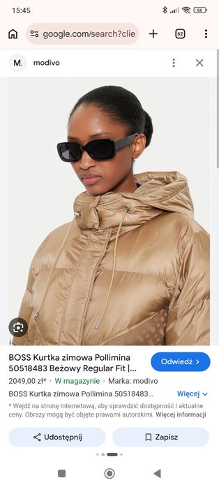 Hugo Boss damska kurtka