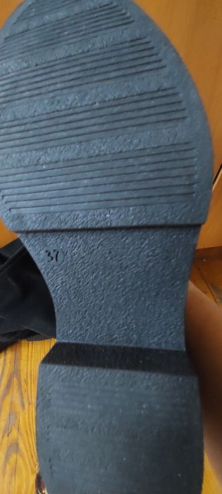 Сапоги-ботфорти замшеві